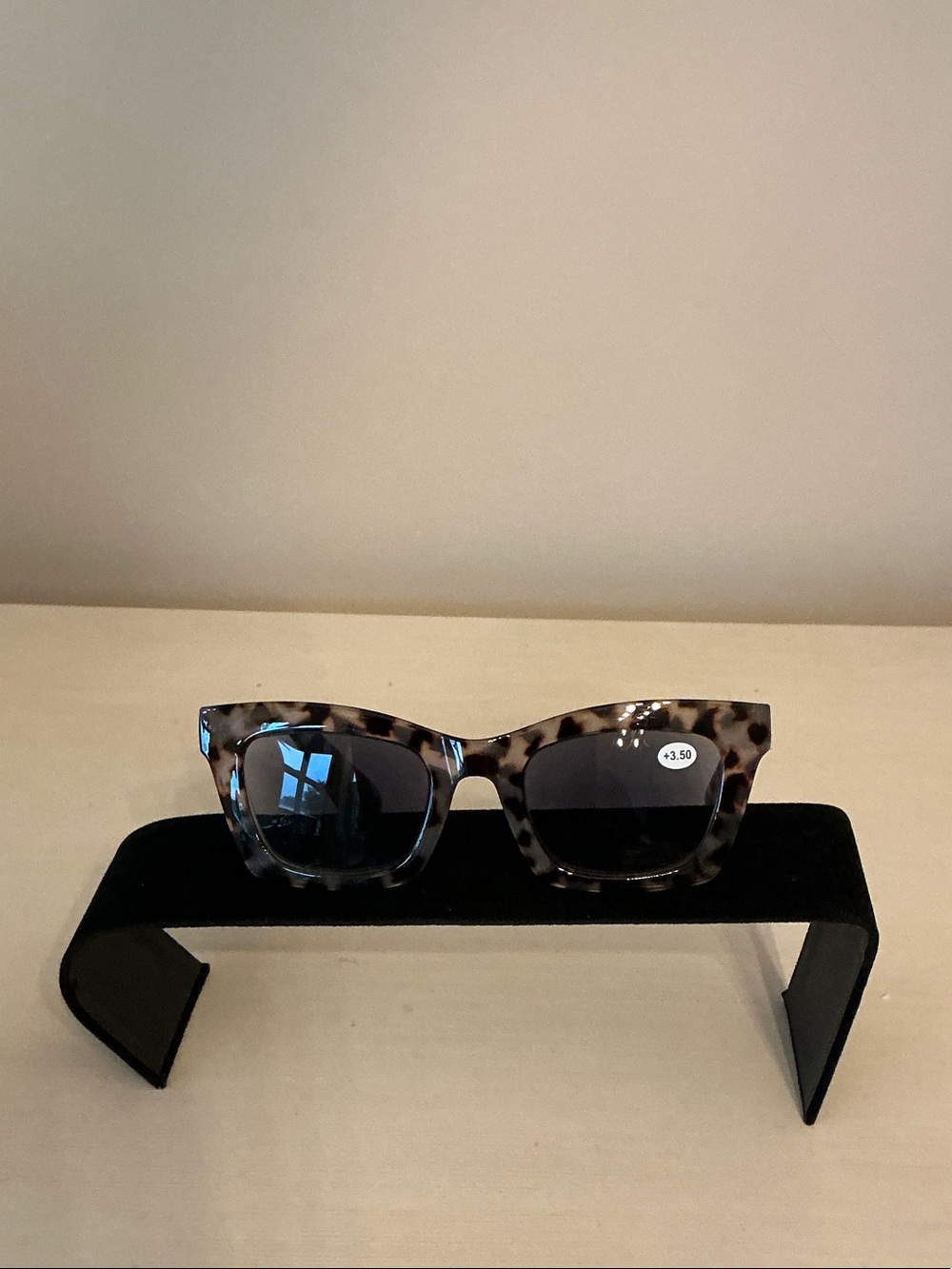 Tortoiseshell Cat-Eye Reading Sunglasses - +3.50